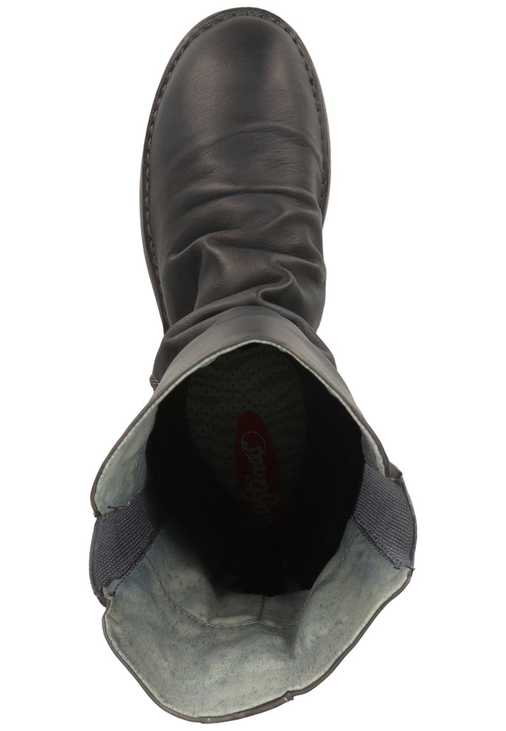 softinos Stiefel Leder Anthracite