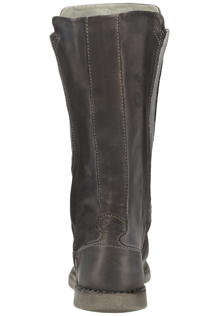 softinos Stiefel Leder Anthracite