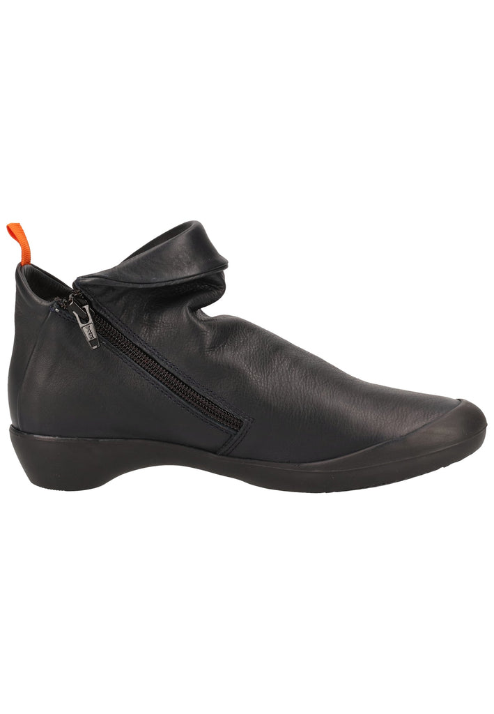 softinos Stiefelette Glattleder Navy