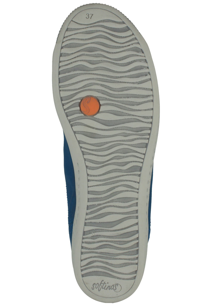 softinos Stiefelette Leder Blau