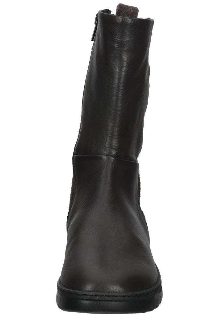 softinos Stiefelette Leder Braun