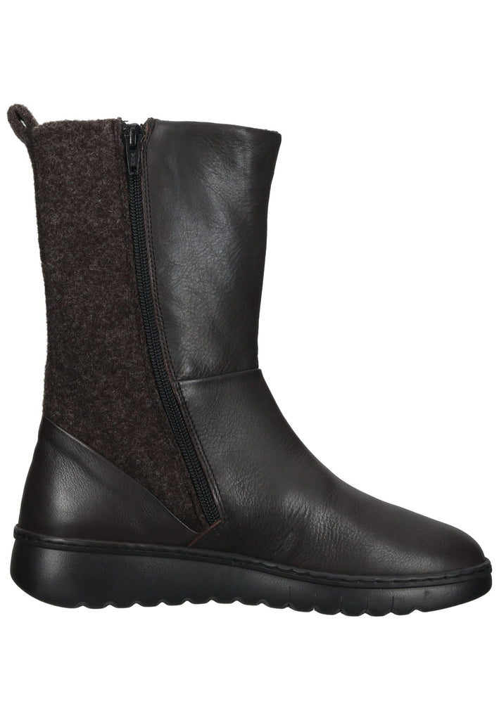 softinos Stiefelette Leder Braun