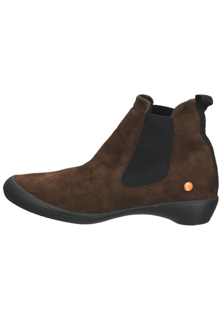 softinos Stiefelette Leder Braun