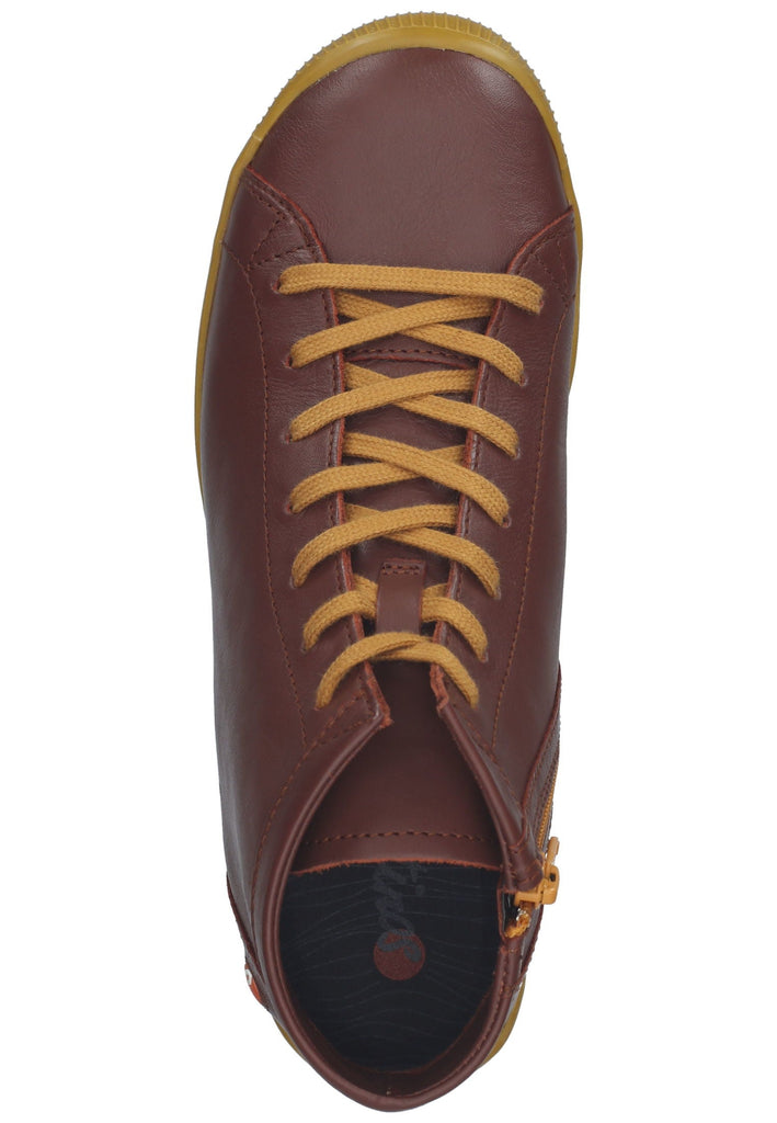 softinos Stiefelette Leder Cognac
