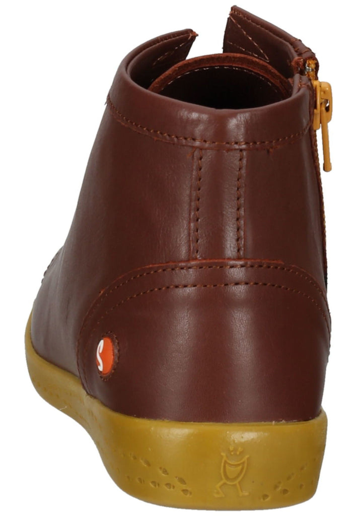 softinos Stiefelette Leder Cognac
