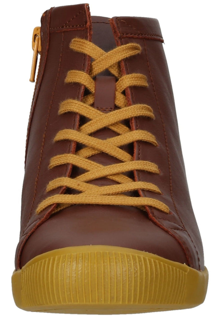 softinos Stiefelette Leder Cognac