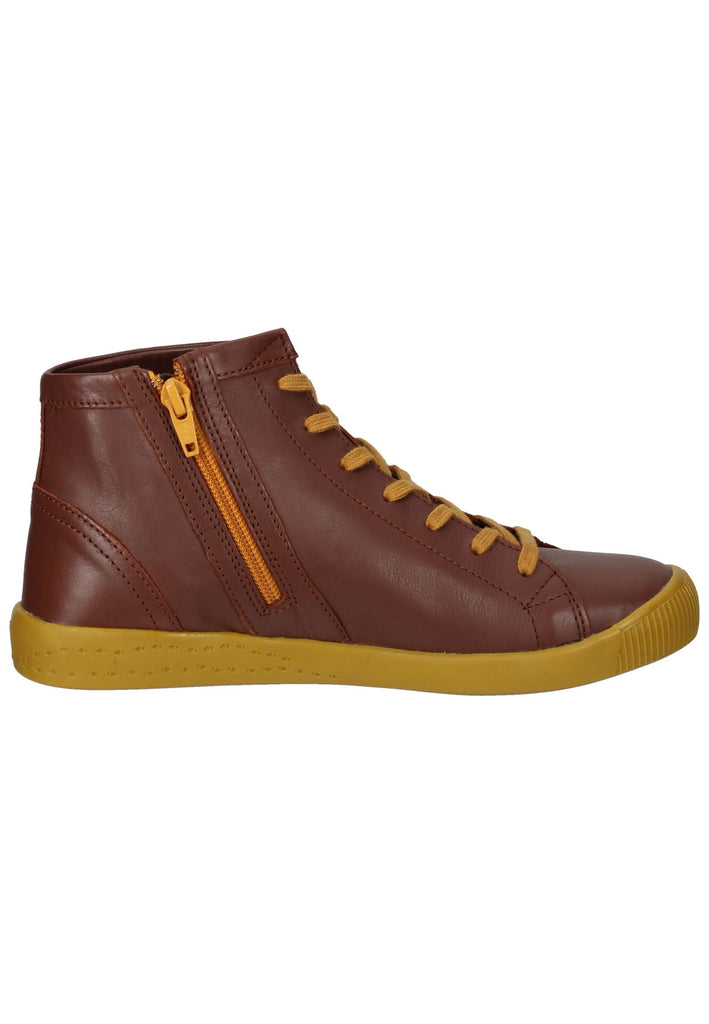 softinos Stiefelette Leder Cognac