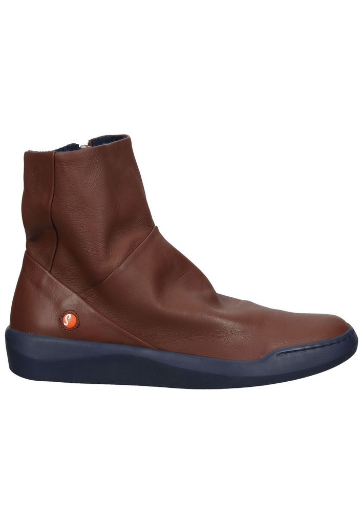 softinos Stiefelette Leder Cognac Warmfutter