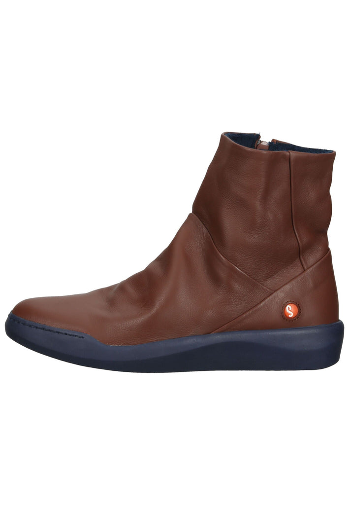 softinos Stiefelette Leder Cognac Warmfutter
