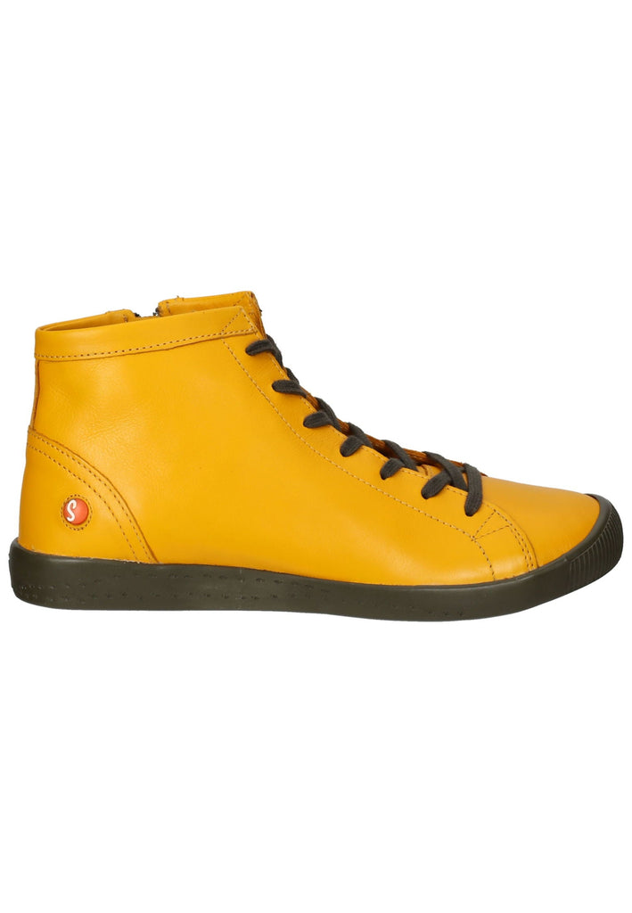 softinos Stiefelette Leder Gelb
