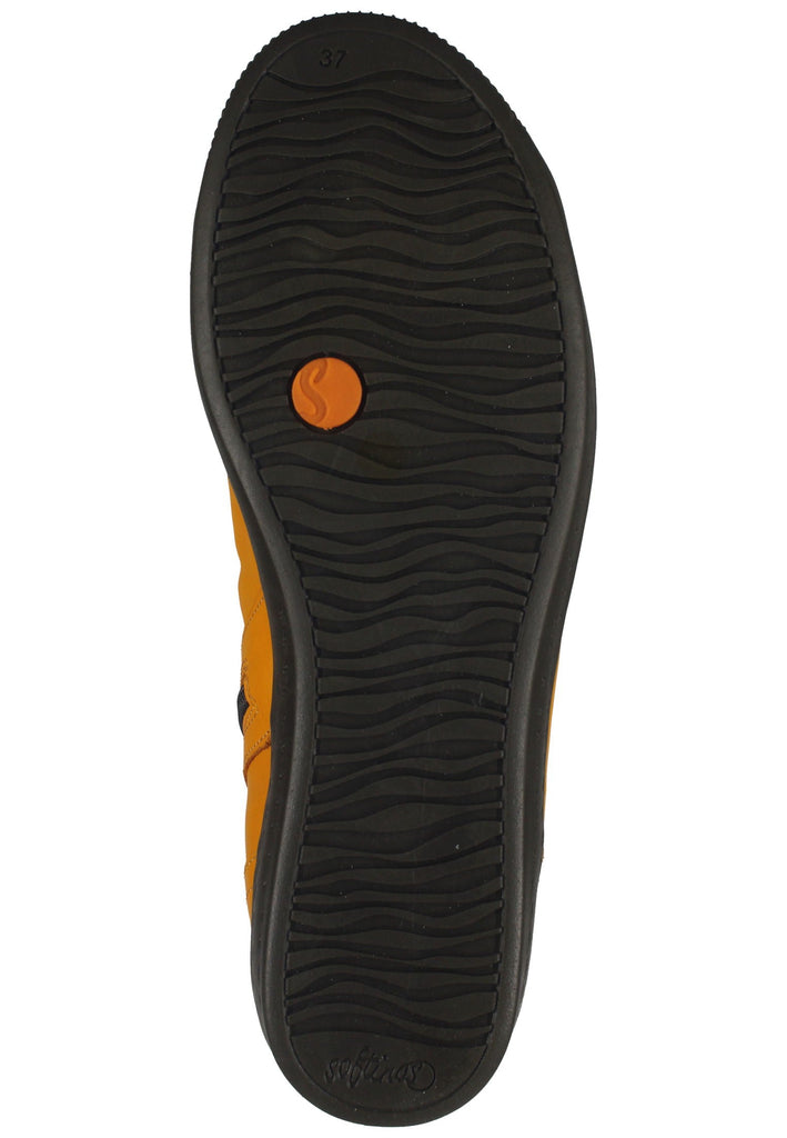 softinos Stiefelette Leder Gelb