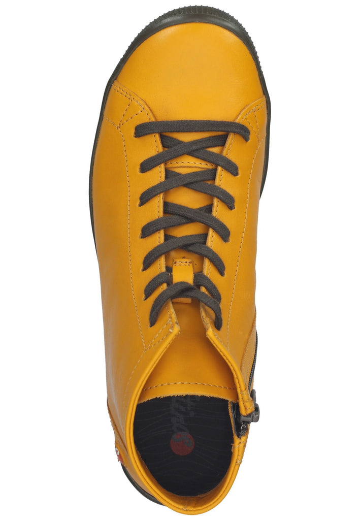 softinos Stiefelette Leder Gelb