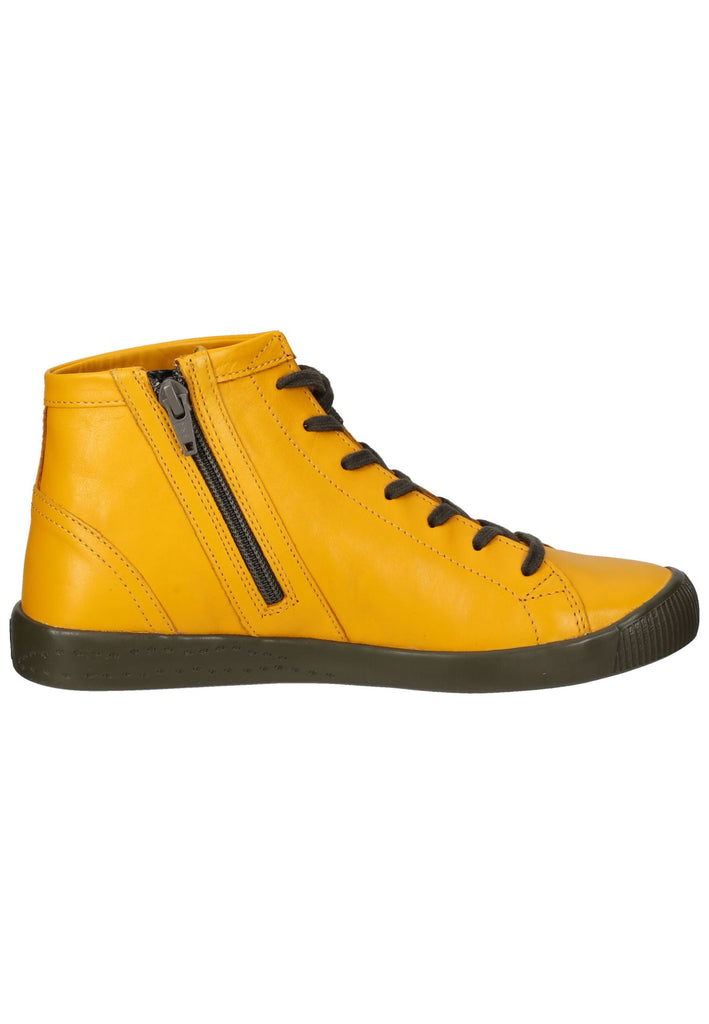 softinos Stiefelette Leder Gelb