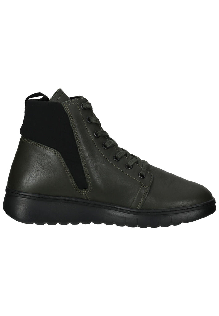 softinos Stiefelette Leder Military