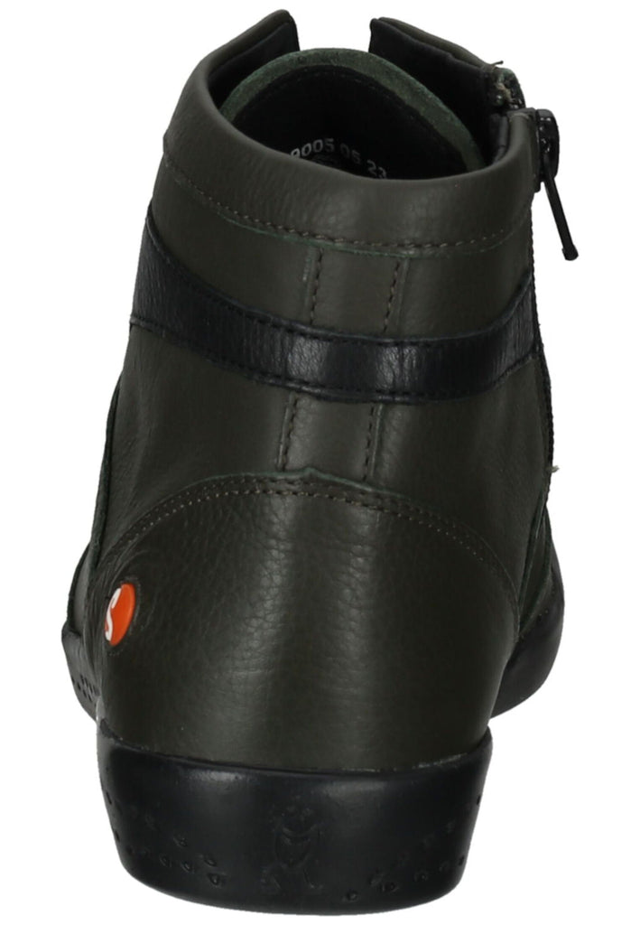 softinos Stiefelette Leder Military