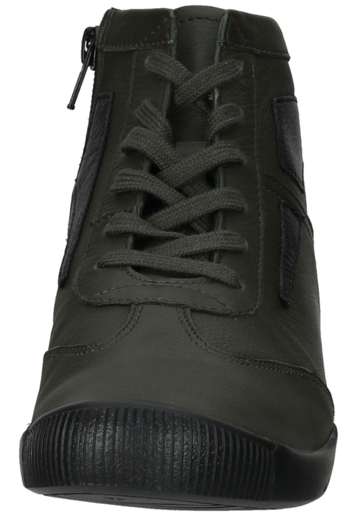 softinos Stiefelette Leder Military