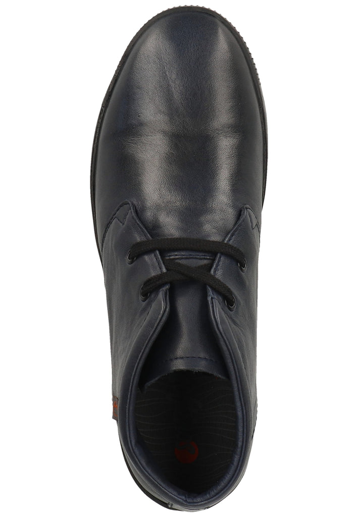 softinos Stiefelette Leder Navy