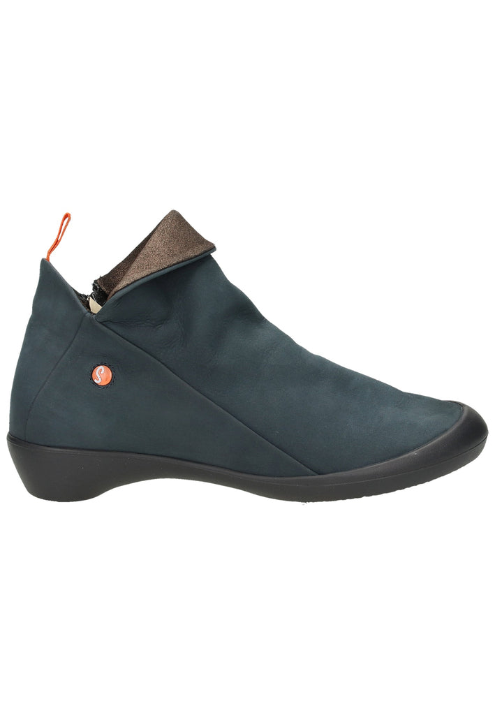 softinos Stiefelette Leder Navy
