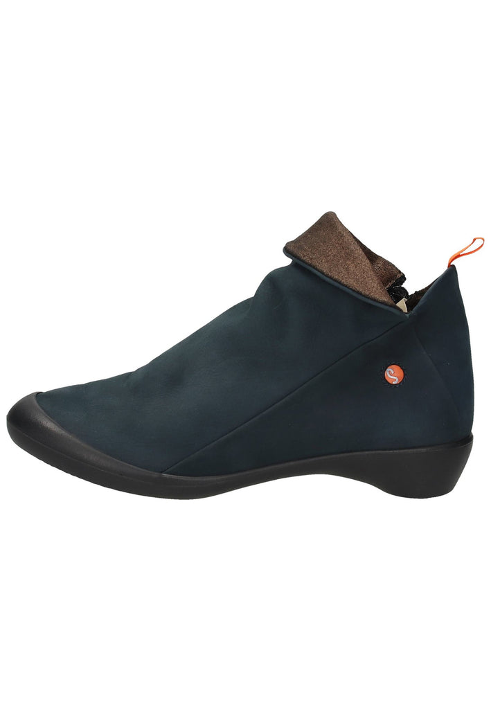 softinos Stiefelette Leder Navy