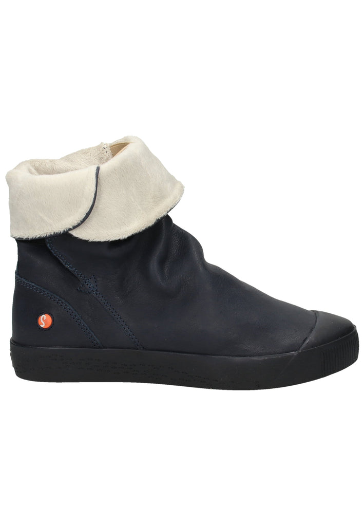 softinos Stiefelette Leder Navy