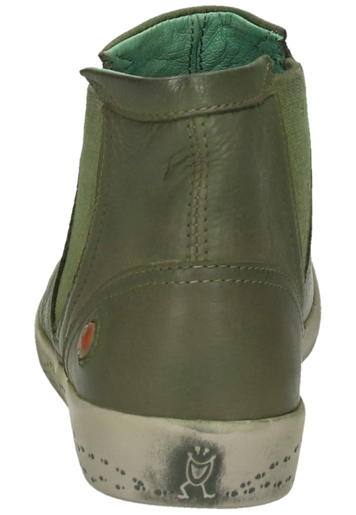 softinos Stiefelette Leder Oliv