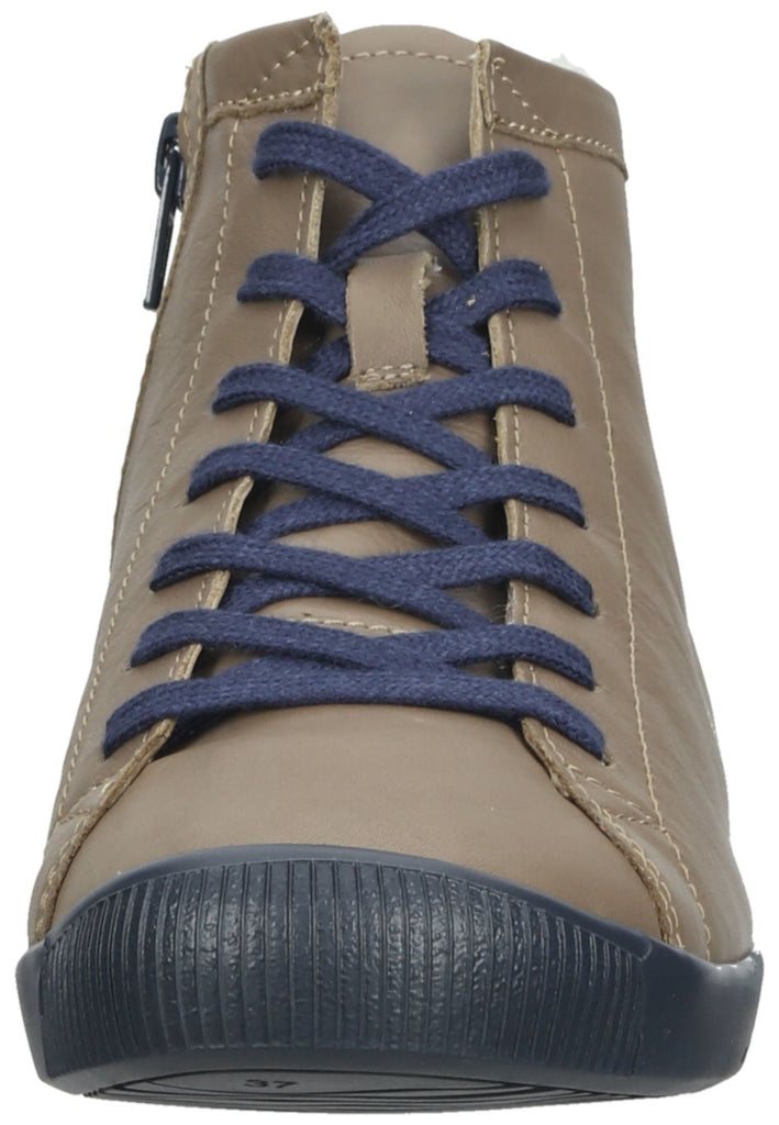 softinos Stiefelette Leder Schlamm Warmfutter