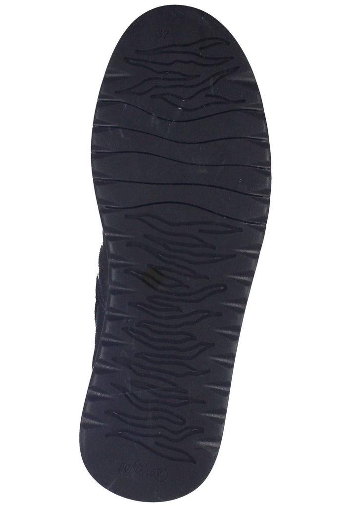 softinos Stiefelette Leder Schwarz