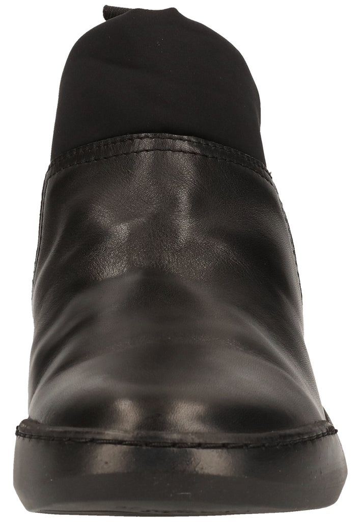 softinos Stiefelette Leder Schwarz
