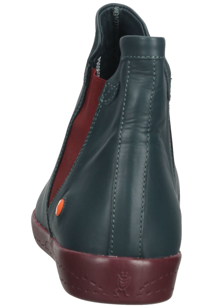 softinos Stiefelette Leder/Textil Forest