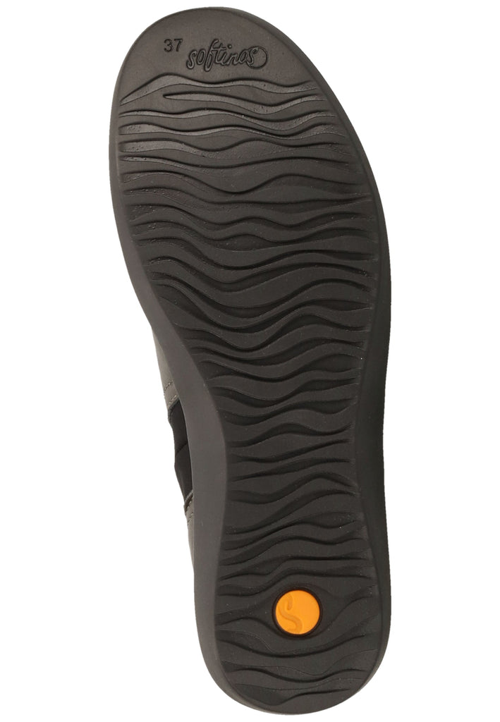 softinos Stiefelette Leder/Textil Grey