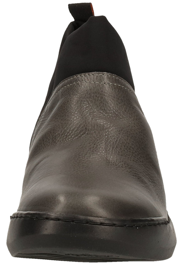 softinos Stiefelette Leder/Textil Grey