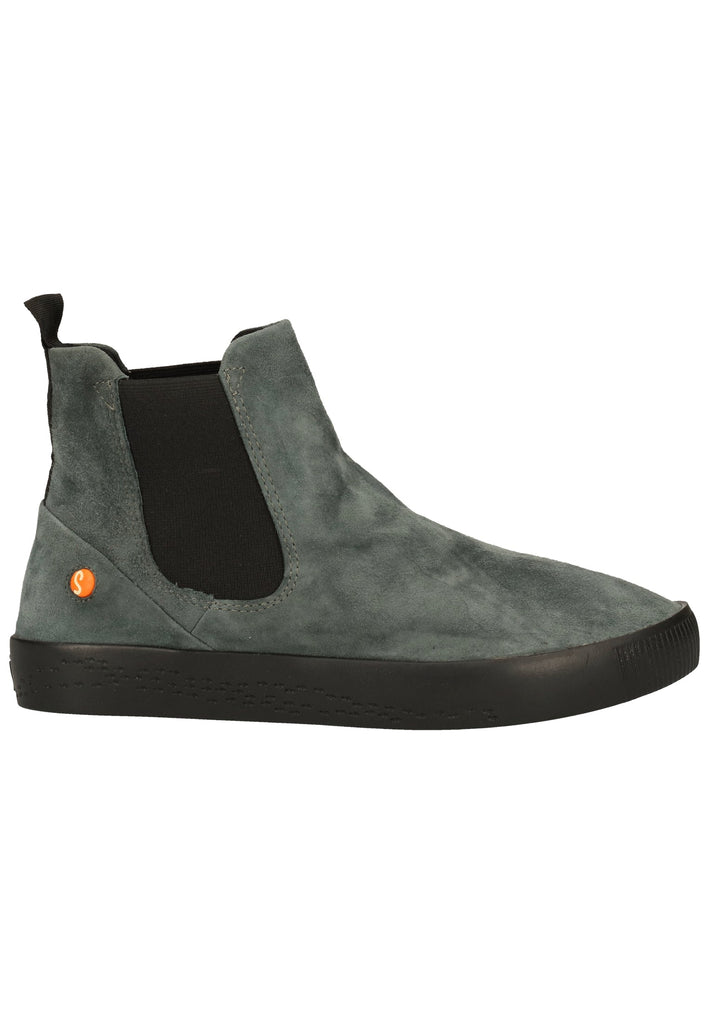 softinos Stiefelette Leder/Textil Grey