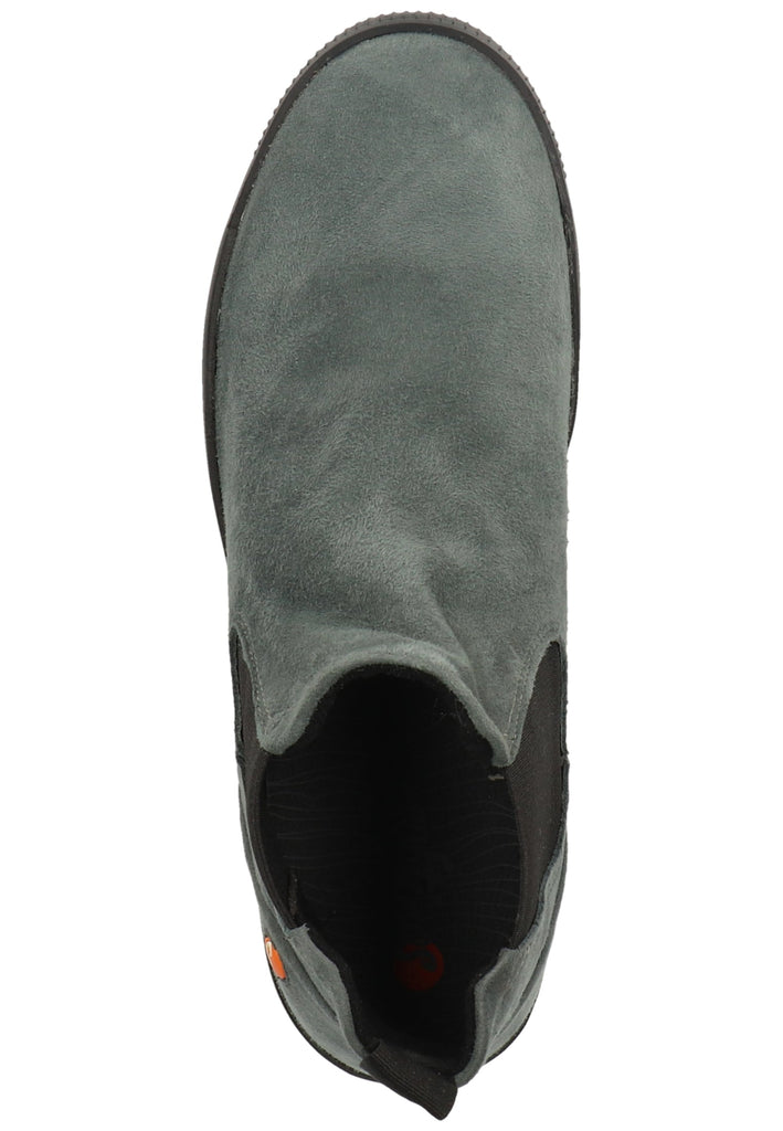 softinos Stiefelette Leder/Textil Grey