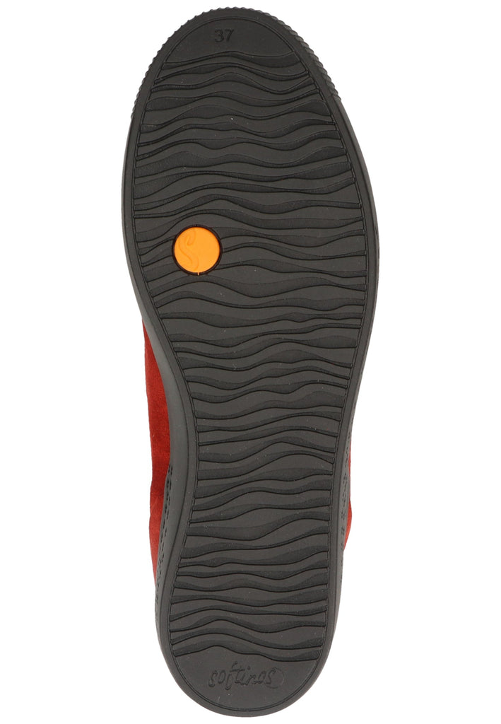 softinos Stiefelette Leder/Textil Red