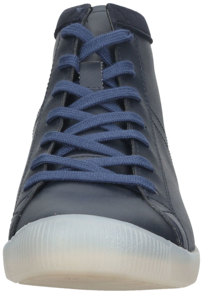 softinos Stiefelette Lederimitat Navy