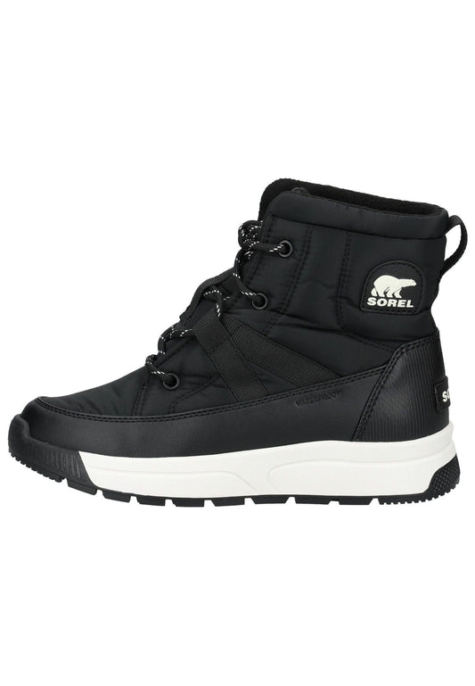 SOREL Stiefelette Lederimitat/Textil Schwarz