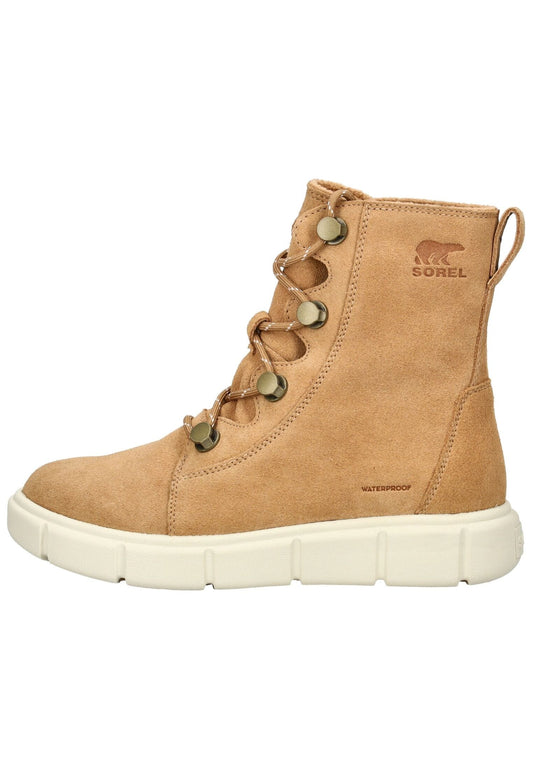 SOREL Stiefelette Veloursleder Braun Warmfutter