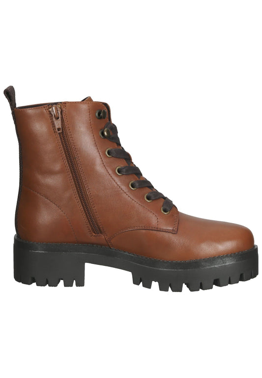 SPM Stiefelette Leder Cognac