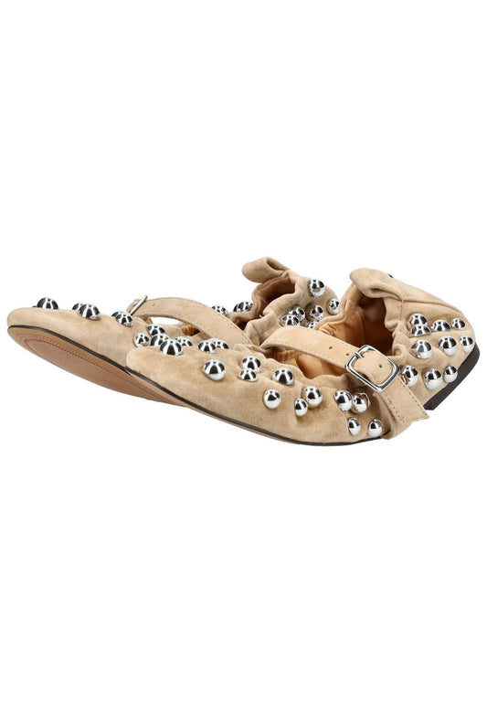 Steve Madden Ballerinas Leder Braun