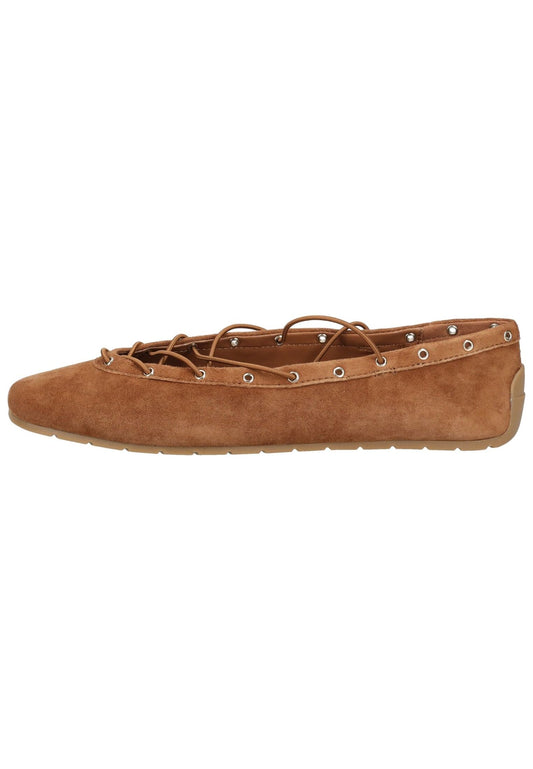 Steve Madden Ballerinas Leder Chestnut
