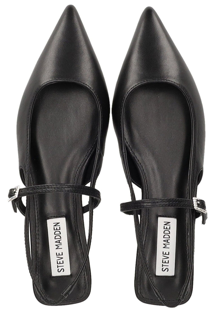 Steve Madden Ballerinas Leder Schwarz