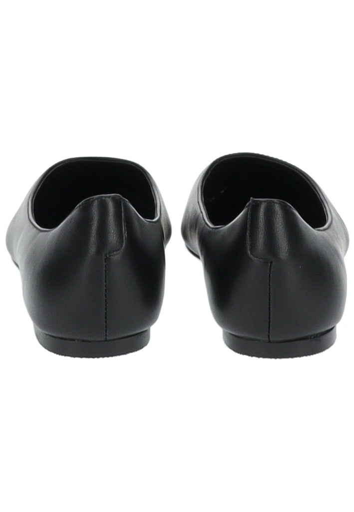 Steve Madden Ballerinas Leder Schwarz/Silber