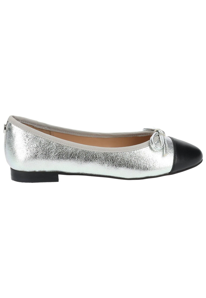 Steve Madden Ballerinas Leder/Synthetik Silber