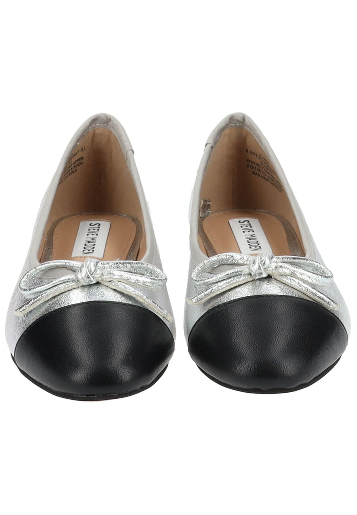 Steve Madden Ballerinas Leder/Synthetik Silber