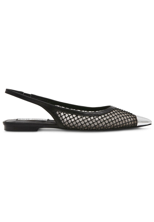 Steve Madden Ballerinas Leder/Textil Schwarz