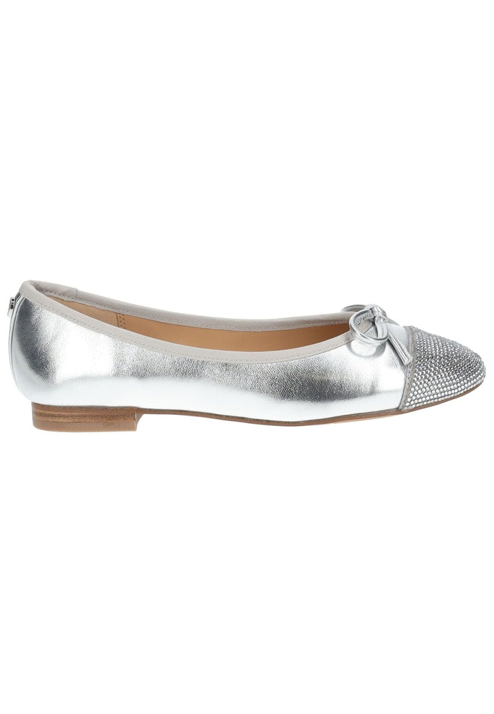 Steve Madden Ballerinas Leder/Textil Silber