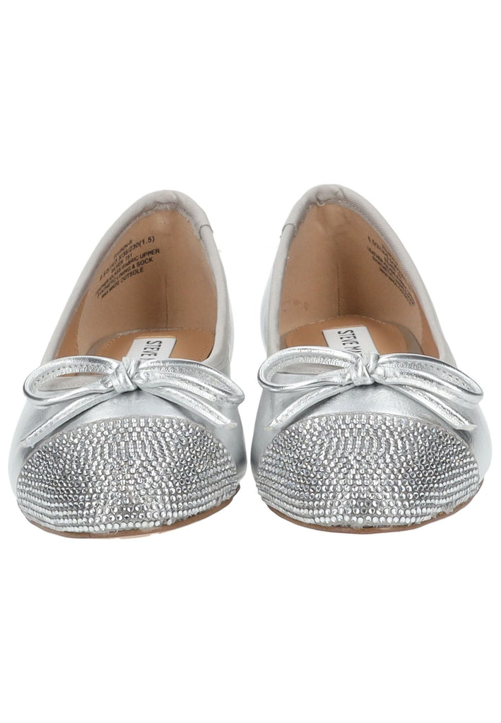Steve Madden Ballerinas Leder/Textil Silber