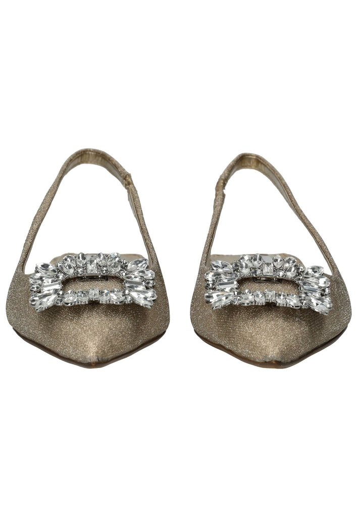 Steve Madden Ballerinas Lederimitat Gold