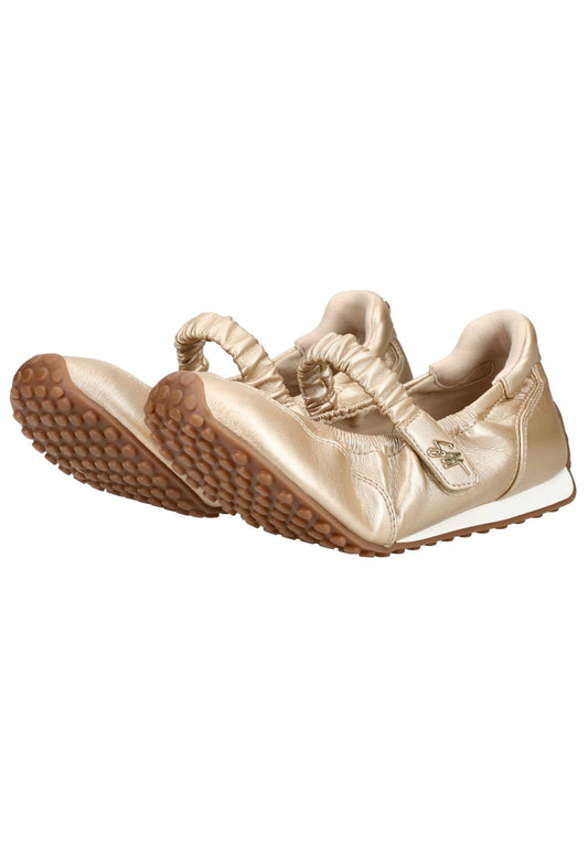 Steve Madden Ballerinas Lederimitat Gold