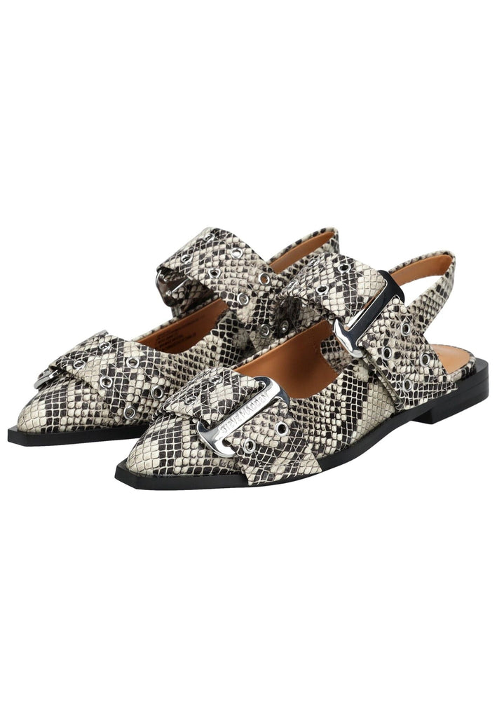 Steve Madden Ballerinas Lederimitat Hellbeige